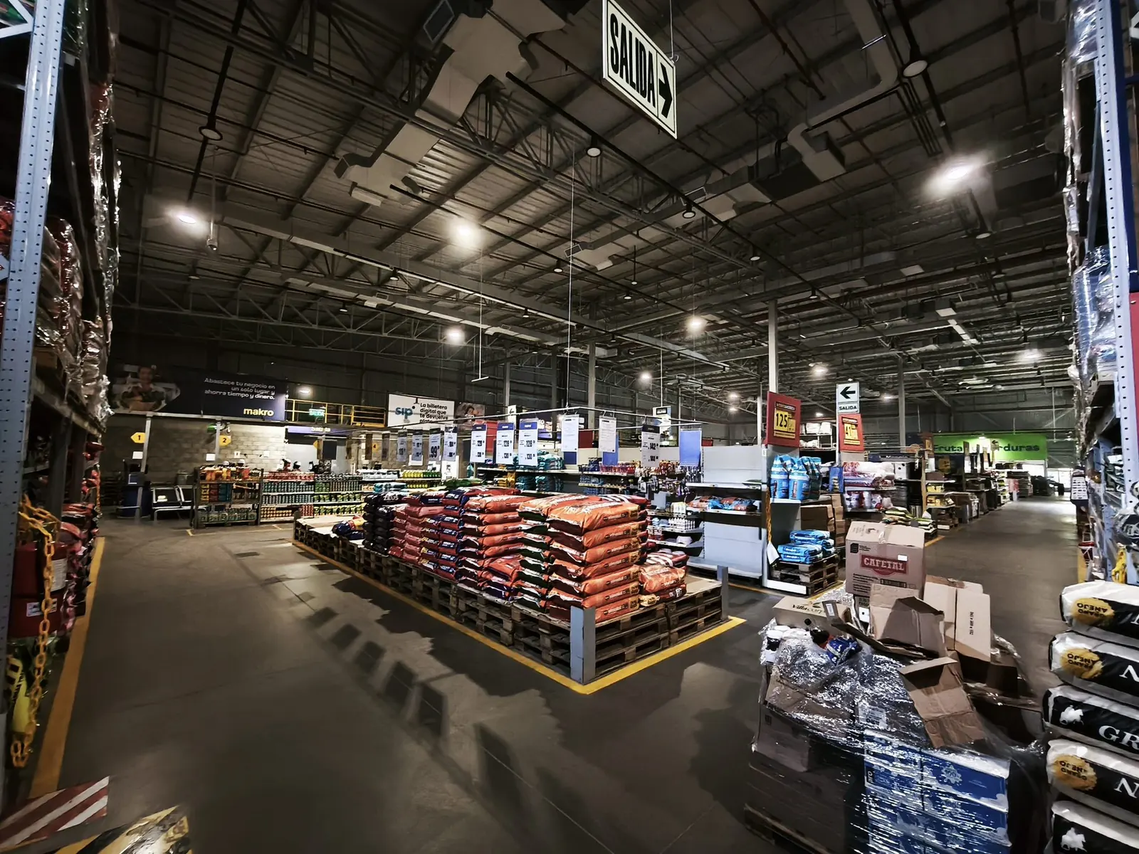 Luminaria LED convertida a emergencia