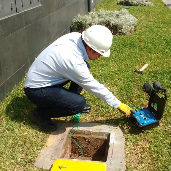 Mantenimiento de pozo a tierra