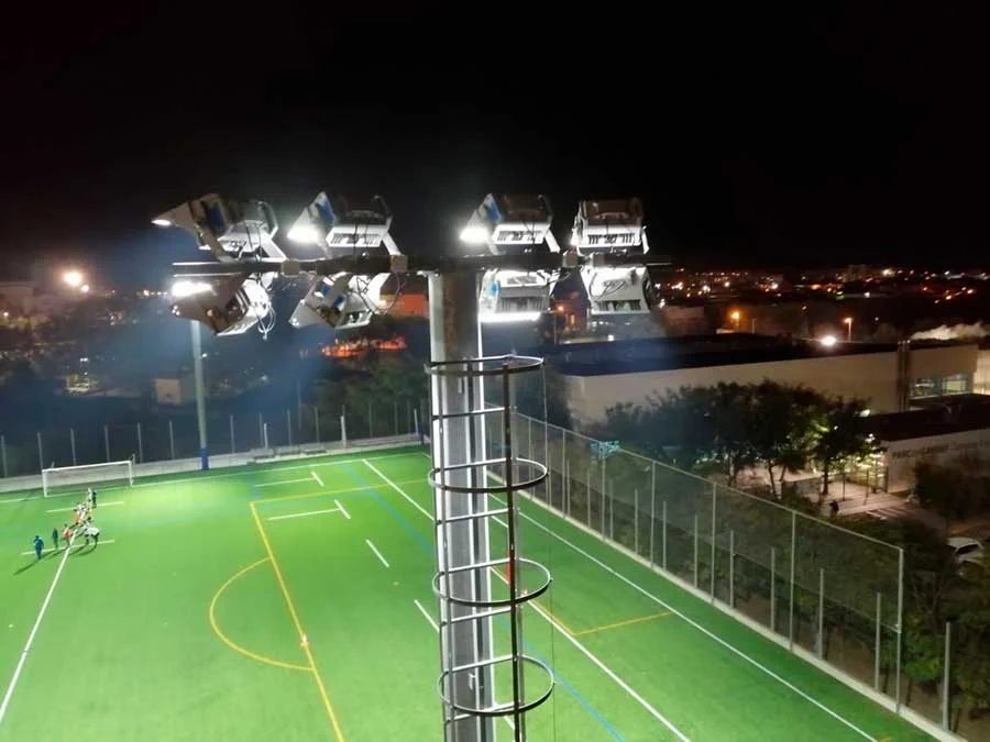 alumbrado de estadios deportivos