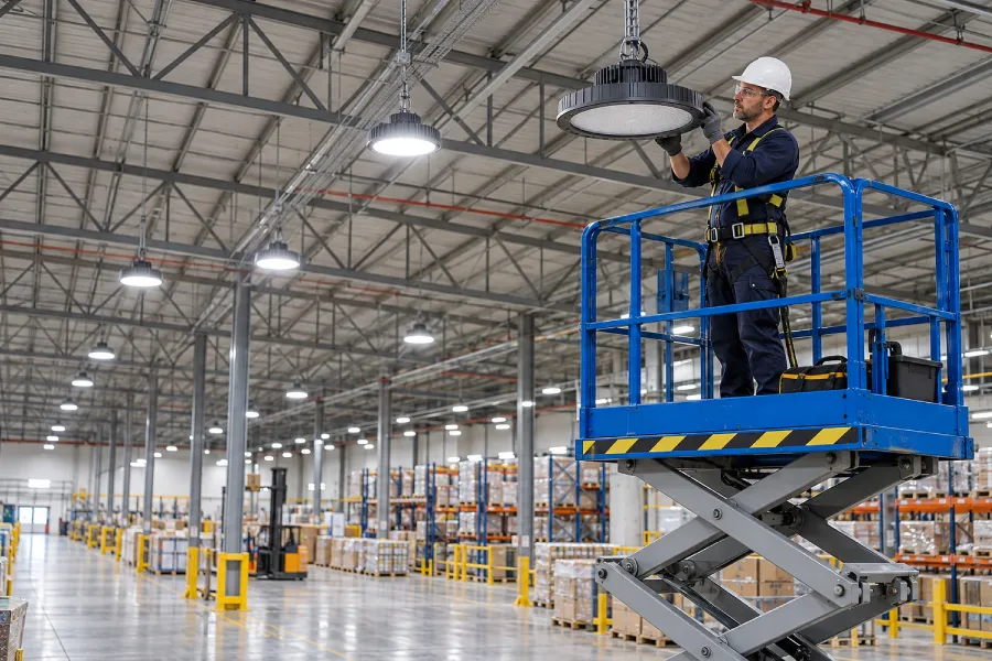 Mantenimiento de sistemas de iluminación industrial: ¿Por qué revisar sensores y controles?